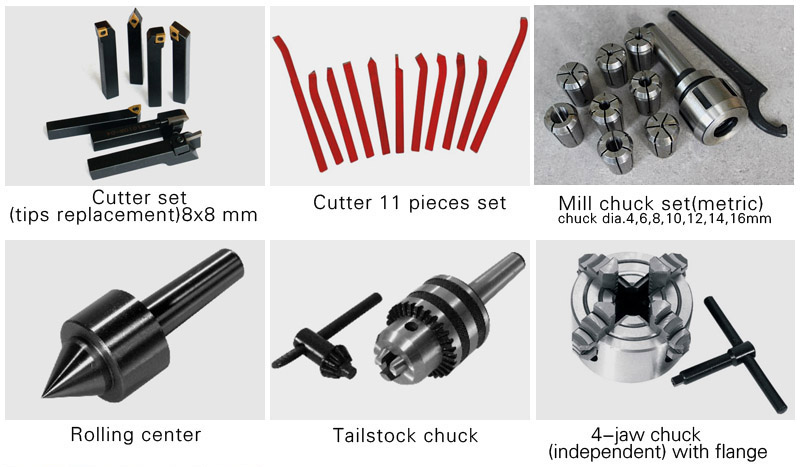 Micro CNC Lathe Optional Accessories